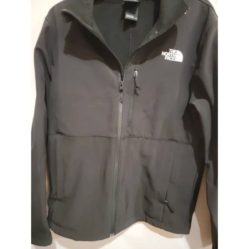 The North Face Jacket Mens M Black‎ Athletic Full Zip Casual